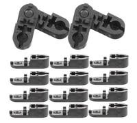 Housoutil 20 Unidades Conector de Cadena para Unir Cuentas Negro para Persianas Verticales de Pom, Accesorio y Mantener Persianas Nuevas en Sala o Comedor