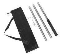 Housoutil Gancho Ajustable para Skimmer de Piscina de Acero Inoxidable con Diseño de Poste Desmontable y Uso Multifuncional para Limpieza y Decoración de Piscinas