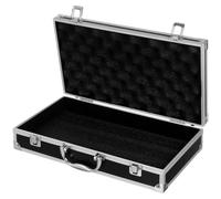 Housoutil Maletín De Aluminio, Maletín De Aluminio Con Espuma De Cubo Vacío, Maletin Rigido Para Guardar Instrumentos De Prueba Accesorios Instrumentos Aparatos Electricos