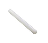 Housoutil Rodillo Mango Cómodo Superficie Antiadherente de Plástico Blanco de Amasar y para Repostería y Elaboración de Pan en Cocina