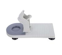 Housoutil Soporte de Pegamento Caliente, Base PP Antideslizante | Organizador Compacto para Escritorio y Encimera, Superficie Lisa Resistente al Calor, para Herramientas y Manualidades
