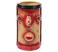Housoutil Tiki Cup Tiki Vasos Para Cócteles Taza De Cerámica Bar Taza Exótica Zombie Ceramic Mug Hawaii Copa De Vino Temática Bar Cocktail Cup Cups Personalidad De