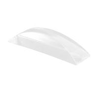 Housoutil Tirador de Puerta Invisible de Acrílico Transparente para Gabinetes y Puertas de Vidrio Diseño Ergonómico y Estructura Sólida Adecuado para Vitrinas y Muebles Modernos