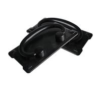 Housoutil Tiradores de Aro Vintage para Cajones y Armarios de Hierro Negro, Fáciles de Instalar y Retirar, Pack de 2 Unidades para Muebles Antiguos