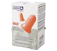 Howard Leight by Honeywell MAX-1-D Single-Use Earplugs, Cordless, 33NRR, Coral, LS 500 Refill - Includes 500 pairs of earplugs. by Honeywell