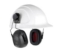 Howard Leight Honeywell VS130H VeriShield 1035125-VS Orejera Pasiva, Versión Casco, Apertura de Copa Ancha, Almohadillas de Espuma Memoria, SNR 33 dB, Protección de Alto Nivel (1 Pieza)