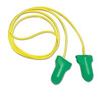 Howard Leight LPF30 Max Lite Corded Earplugs, Green, Pack of 100 Pairs