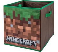 HOX Minecraft - Cajas de almacenamiento plegables con asas de tela duradera, cubos de almacenamiento plegables para juguetes, muebles Kallax compatibles, perfectas para organizar la habitación de los