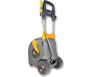 Hozelock 2450, Carrete para manguera, Manual, Funcional, Verde, Plástico, De pie (autónomo)
