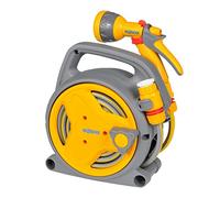 Hozelock Carrete portamangueras Pico Reel – 10 m de manguera y accesorios, listo para usar