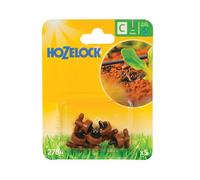 Hozelock - Goteador a presión 4mm (Pack 5)