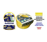 Hozelock manguera supertricoflex amarilla 19 rollo 50m 139155j