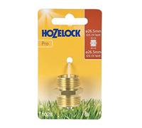 Hozelock Tricoflex 1028 0000 latón Doble nippel2 X 3/4 AG, Oro, 12 x 7 x 2,9 cm