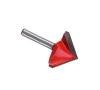 Hozly 90 V Bit,Cnc V Bit 14 Shank Router Bit Grabado en Forma de V Groove Woodwork Cutter Trim Chaflán Bit