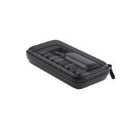 HOZO NeoSander - Estuche de almacenamiento para llevar, carcasa dura de EVA, sostiene NeoSander, base de carga, 8 cabezales de lijado y papeles de lija, organizador de accesorios compacto, funda