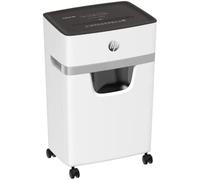 Hp oneshred 10mc triturador de papel microcorte 65 db 22 cm blanco