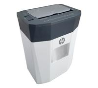 HP OneShred Auto 80CC Trituradora de documentos con corte de partículas, 80 hojas, blanco
