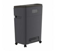 Hp Pro Shredder 12mc Destructora, Micro Corte, P-5, 12 Tarjetas, 25l, Gris Oscuro