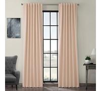 HPD Half Price Drapes BOCH-141314-120 - Cortina para oscurecer la habitación (1 Panel), Color durazno Bellini