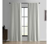 HPD Half Price Drapes Essential - Cortinas Opacas sólidas para Dormitorio, 274 cm de Largo (1 Panel), Cortinas Opacas con Aislamiento térmico para Sala de Estar, Cortinas de Ventana con Bolsillo para