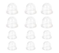 Hperu Bombilla de cebado para cortacésped, Bombilla de cebado de Combustible de Gasolina, Repuesto de carburador para soplador de Recortadora, 19 mm, 22 mm, Paquete de 12