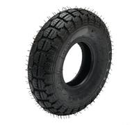HpLive 12 pulgadas 410/350-5 Neumáticos de goma para scooter eléctrico Carretilla de mano pequeño Go-Kart 47/49CC rueda de repuesto de pared gruesa resistente negro