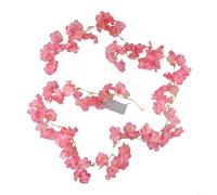 HpLive 2 m de flores de cerezo cadena de luces para Cherry Blossom String Light con 20 LED Garland flor artificial guirnalda vid luces para dormitorio decoraciones de Navidad