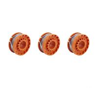 HpLive 9 bobinas de repuesto y hilo de corte para WORX WG150 WG151 así como para ALLISTER MGTP 18 Li S1825CT S3630CT S3630CT2 NOF GT-250/18-D CGT36LA1 (3 unidades)