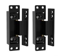 HpLive Bisagras de puerta ocultas, bisagras ocultas para puertas de madera, bisagra cruzada ajustable 2D, para bisagras invisibles de muebles de metal (negro)