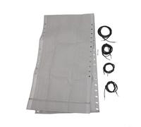 HpLive Funda de repuesto para silla de gravedad cero de 160 x 43 cm, resistente a la intemperie, resistente a los rayos UV, secado rápido, con 4 cuerdas, tornillos, para jardín, tumbonas, sillones