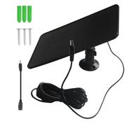 HpLive Panel solar de 6 W, cargador monocristalino, módulo solar para cámaras de vigilancia, conversión eficiente del 21,5%, cable de 5 metros, conector DC5521/DC35, voltaje de circuito abierto de 6,2