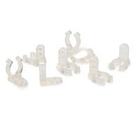 Hq-power clips de montaje transparentes para cuerdas de luz y cuerdas