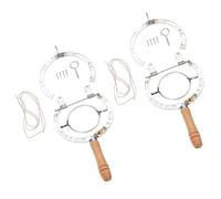 Hrtyvhin Práctico abrebotellas de vino en forma de herradura para montaje en pared, sacacorchos para cocina, decoración de pared industrial antigua, decoración de arte de granja