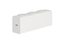 HSHBGS Taburetes de Papel Kraft Sillas portátiles otomanas Plegables | Taburete de papel plegable, for escuela, sala de estar, comedor y dormitorio, alto 30/44cm(White,44x120~150cm)