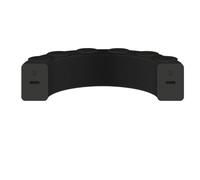 HSHBGS Taburetes de Papel Kraft Sillas portátiles otomanas Plegables | Taburete de papel plegable, for escuela, sala de estar, comedor y dormitorio, alto 30/44cm(Black,44x200~300cm)