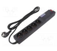 HSK DATA ACAR-504WF-3M Regleta de alimentación
