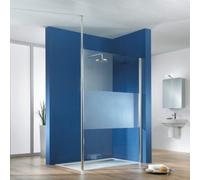 HSK Easy Comfort Pasillo delantero con soporte de techo, tamaño: 160,0 x 200,0 cm, tope derecho, 1242160-R-41-50, Cabinas de ducha: Aspecto cromado: ESG transparente