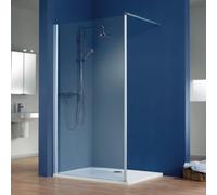 HSK Easy Walk Elemento frontal, tamaño: 160,0 x 200,0 cm, tope izquierdo, 1241600-L-ST-50, Cabinas de ducha: Colores estándar: ESG transparente