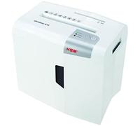 Hsm s10 triturador de papel corte en tiras 58 db 22 cm plata, blanco