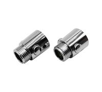Hsthe Sea 2PCS Válvula de Cierre Restrictor de Flujo Ducha G1/2 Restrictor de Flujo Cabezal de Ducha Válvula de Cierre para Alcachofa de Ducha Ducha de Mano