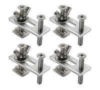 Hsthe Sea - Juego de 4 alicates de Sellado para Soporte de Platina Mini, Compatible con máquina de enrutador CNC 3018-PRO / 3018-MX3 / 3018-PROVer Avión de máquina de Grabado