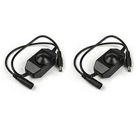 Hsthe Sea Paquete de 2 reguladores de luces LED, DC 12V-24V 6A interruptor de atenuación para tira de luz LED 3528 5050 5630