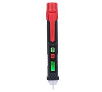 HT100 Detector de Tensión Sin Contacto, Lápiz Comprobador de Alta Sensibilidad AC12-1000V con Alarma Sonora y Luz - Pantalla LCD Retroiluminada, Detección Inteligente Línea Viv