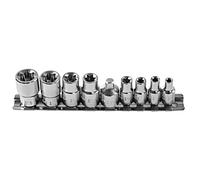 HT1A884 Juego de llaves Torx® accesorio, llave de vaso fijación: 1/4" HÖGERT ...