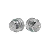 HTD5M Polea dentada de 48 dientes, ancho de la correa de 20 mm, orificio de 8-16 mm, tipo de abrazadera 1 unidad (14 mm keyway 5 x 2,3 mm)