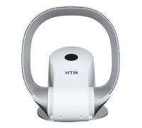 Htw Ventilador de mesa-pared wifi sin aspas Blanco y Plata