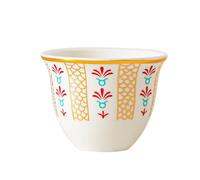 HuadaXtai Taza de Café de Cerámica Taza Pocillo Espresso con Oriental Pulida Resistente al y Apilable 70ml Adecuada para Preparación de Espresso Oficina Regalo Colección, Rojo