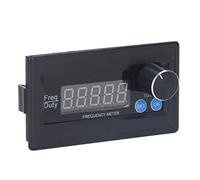 Huairdum Generador de Frecuencia, Generador de Señal PWM con Pantalla LCD y Función de Bloqueo, para Experimento de Controlador MCU PWM de Conducción de Motor