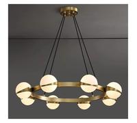 HUAYUSEDF Luces colgantes modernas for sala de estar y comedor: elegante iluminación araña for interiores, accesorios contemporáneos for decoración del hogar(Cold White,8heads)