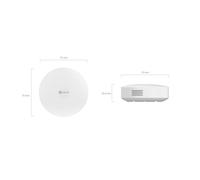 EZVIZ Puerta de enlace inteligente A3-R200 Zigbee inalámbrica y alámbrica 64 dispositivos blanco